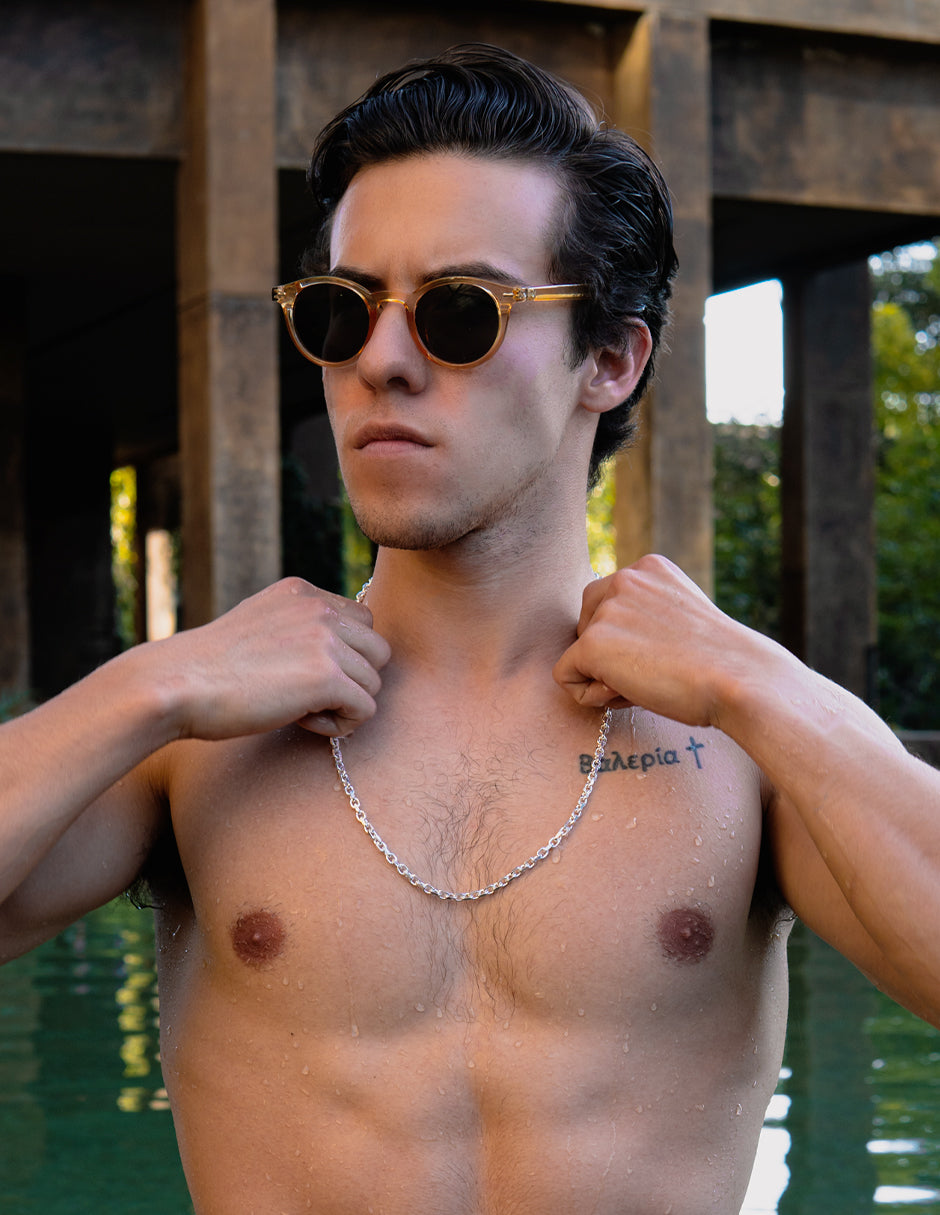 Cadena Forzatina Importada | Plata .925 Italy | 61CM · 5MM