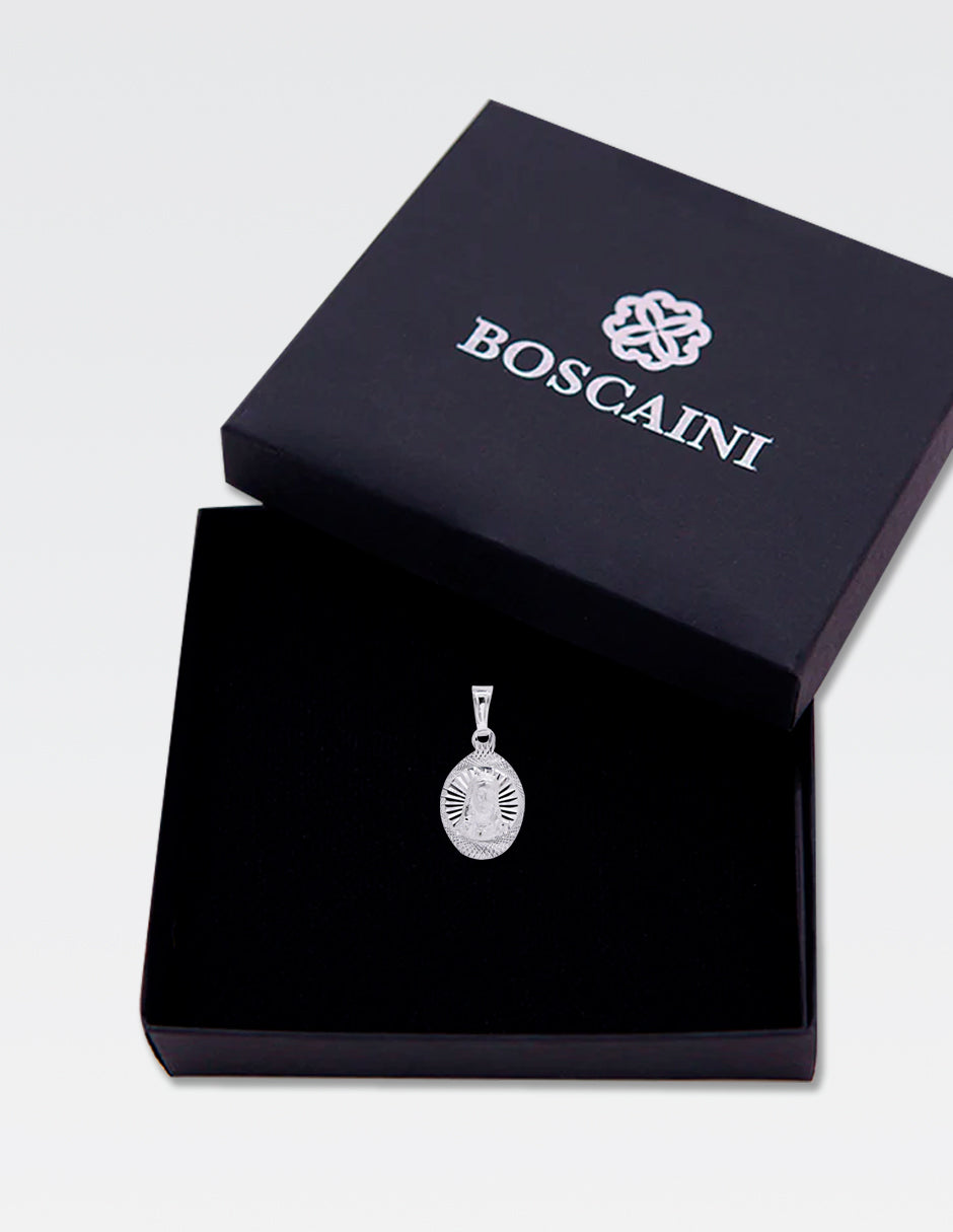 Dije de Plata .925 | Sagrado Corazón | 2.6 CM Altura 1.3 CM Ancho