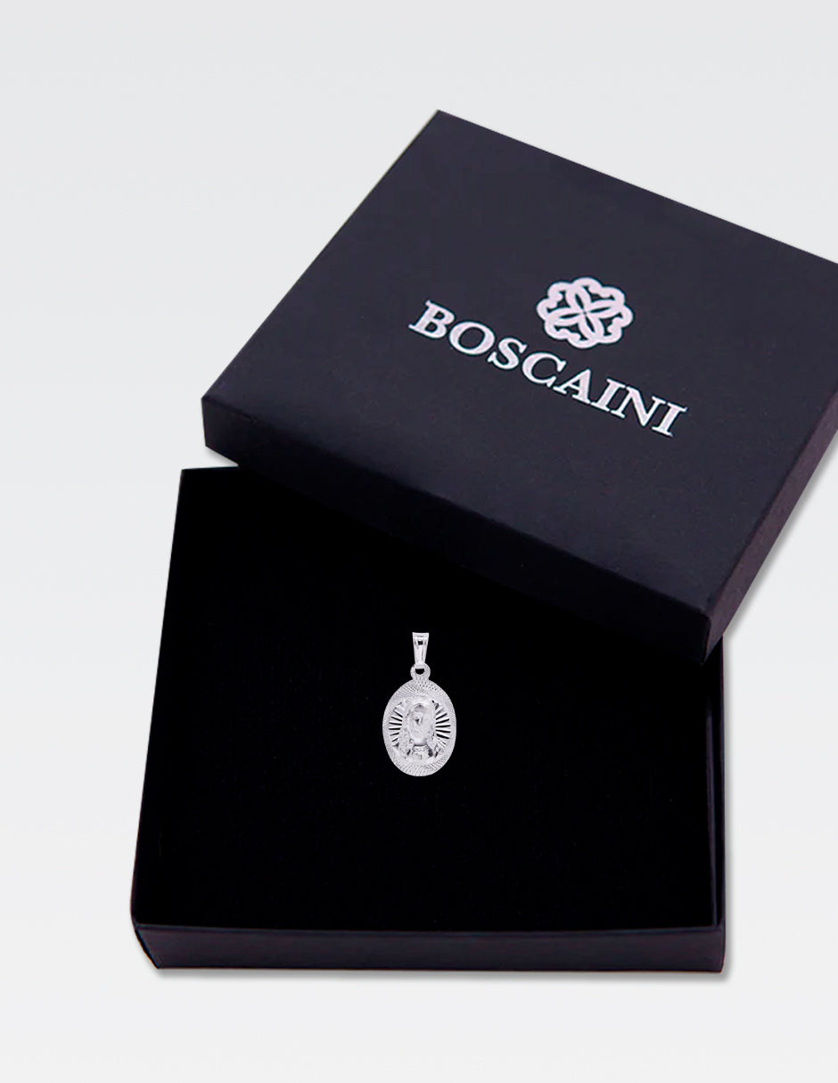 Dije de Plata .925 | Sagrado Corazón | 2.8 CM Altura 1.4 CM Ancho