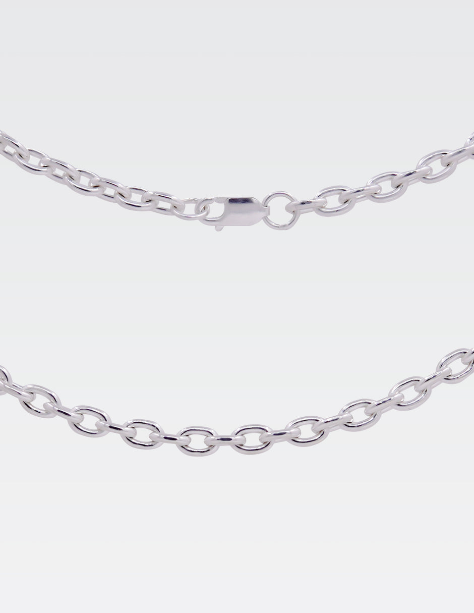 Cadena de cable | Plata .925 | 61CM · 4MM