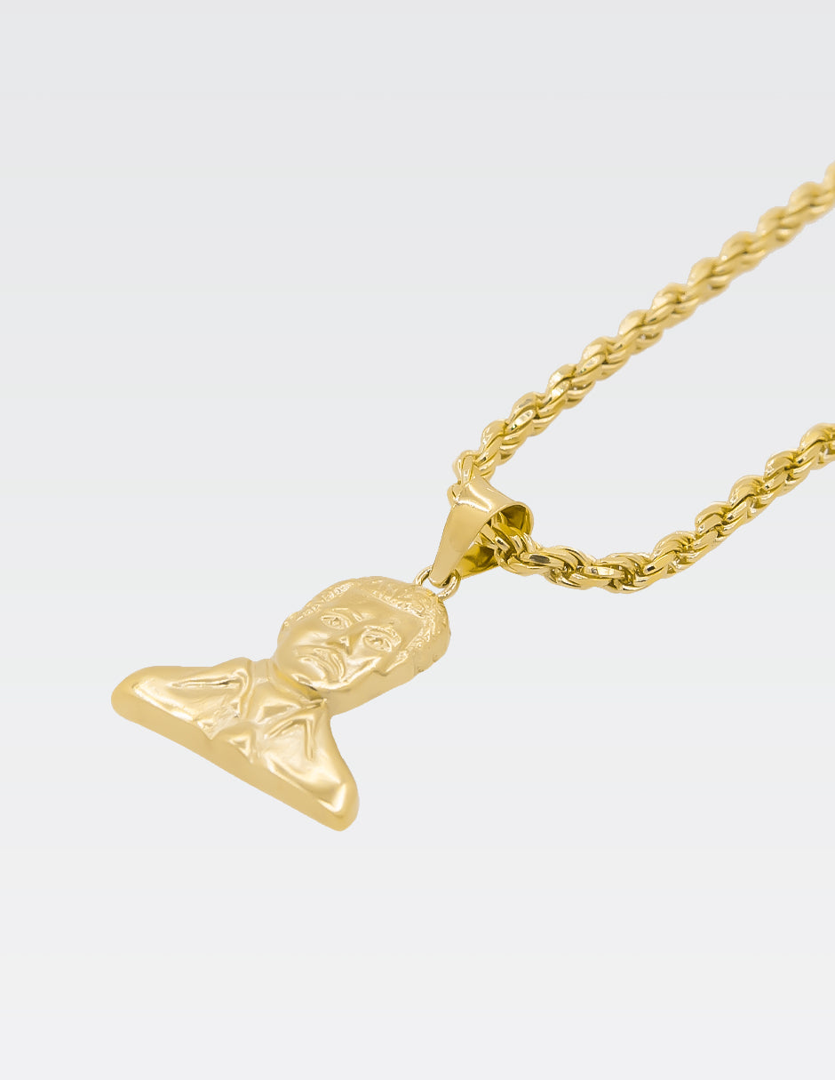 Dije Jesús Malverde | Oro Vermeil MEX 14K