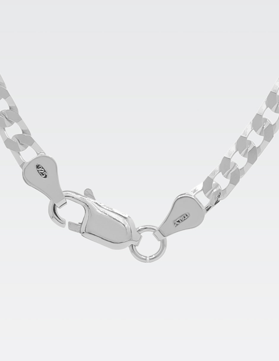 Cadena Miami Cuban Link | Plata Ley MEX .925 | 65CM · 4MM