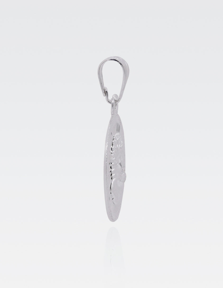 Dije de Plata .925 | Divino Rostro | 2.7 CM de Altura 1.4 CM Ancho