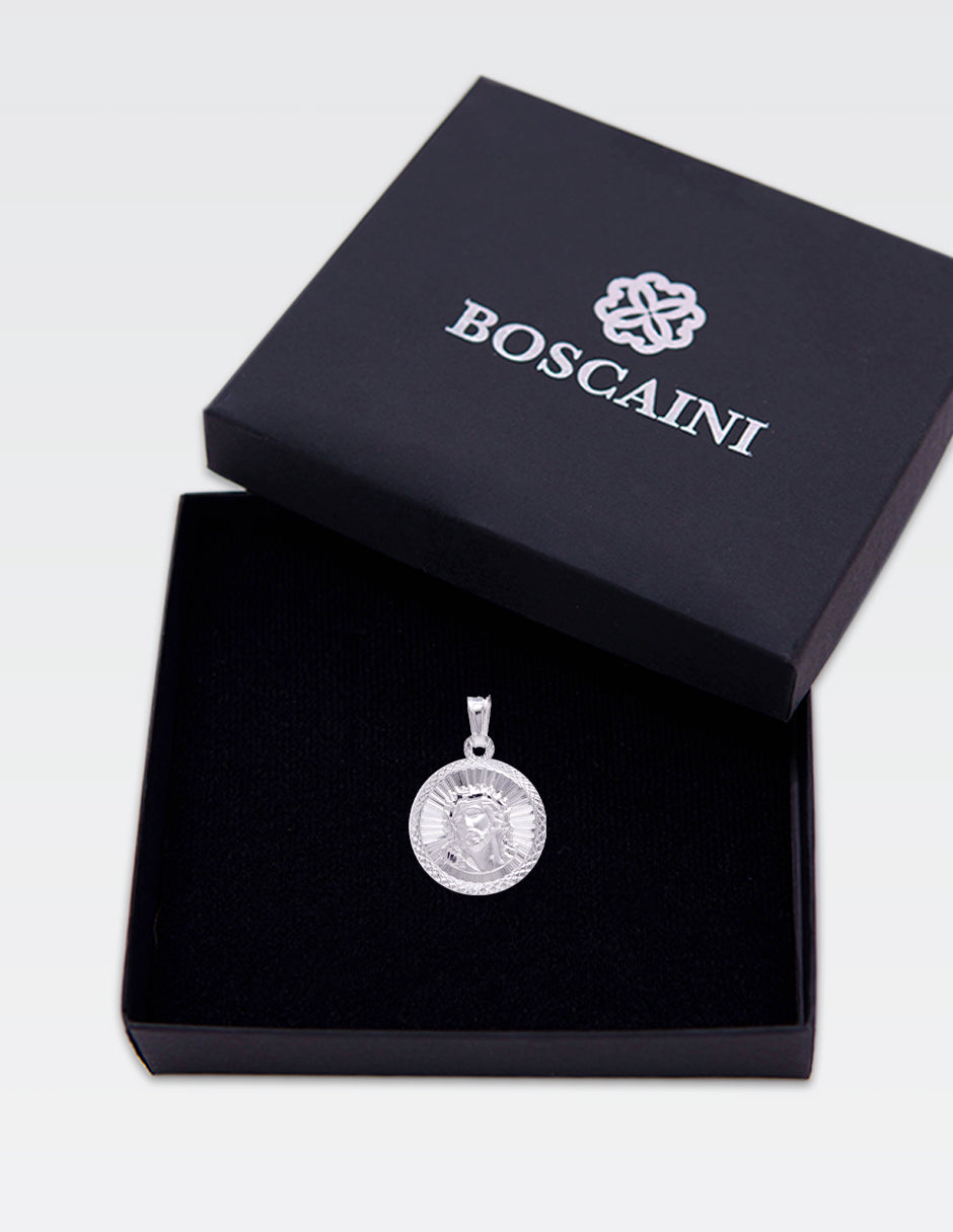 Dije de Plata .925 | Divino Rostro 2.70CM de Altura 1.70CM Ancho