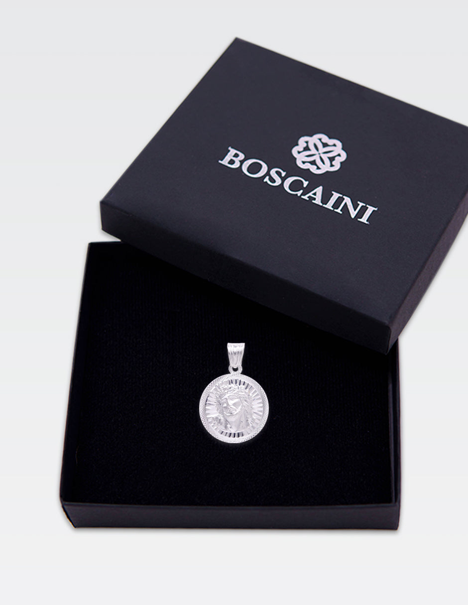 Dije de Plata .925 | Divino Rostro 2.80CM Altura 2.00CM Ancho