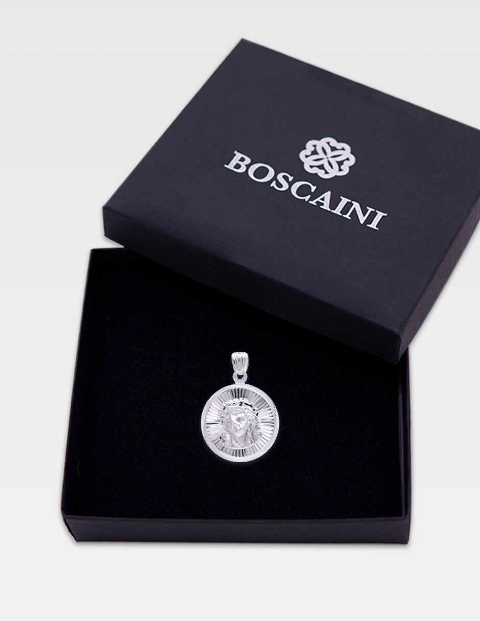 Dije de Plata .925 | Divino Rostro 3.10CM de Altura 2.20CM Ancho