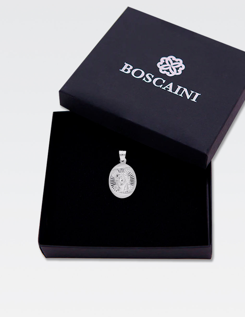 Dije de Plata .925 | Divino Rostro | 3.5CM de Altura 2CM Ancho