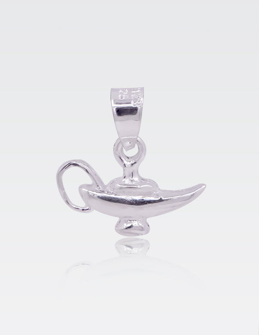 Dije de lampara | Plata .925 Italy | 1.5 Cm · 1.9 CM