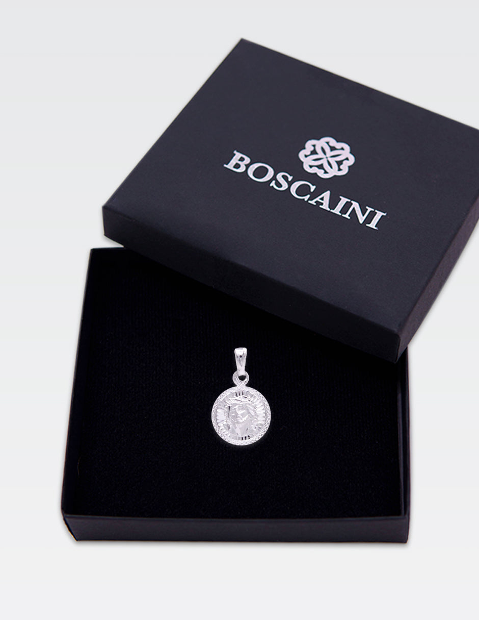 Dije de Plata .925 | Divino Rostro 2.40CM de Altura 1.40CM Ancho