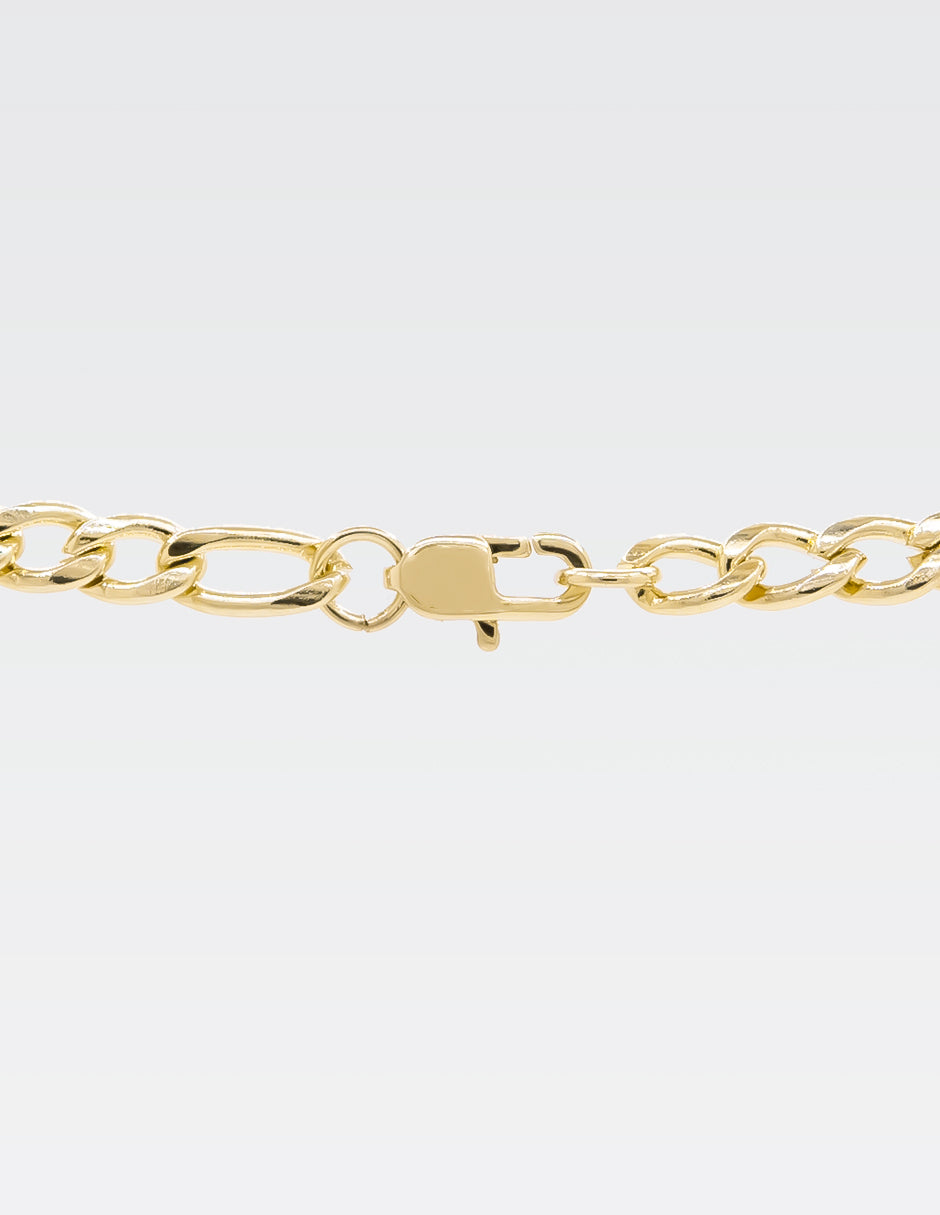 Cadena Cartier | Chapa de Oro 14K | 60CM · 4MM