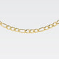 Cadena Cartier | Chapa de Oro 14K | 60CM · 4MM