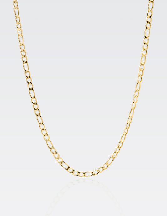 Cadena Cartier | Chapa de Oro 14K | 60CM · 4MM