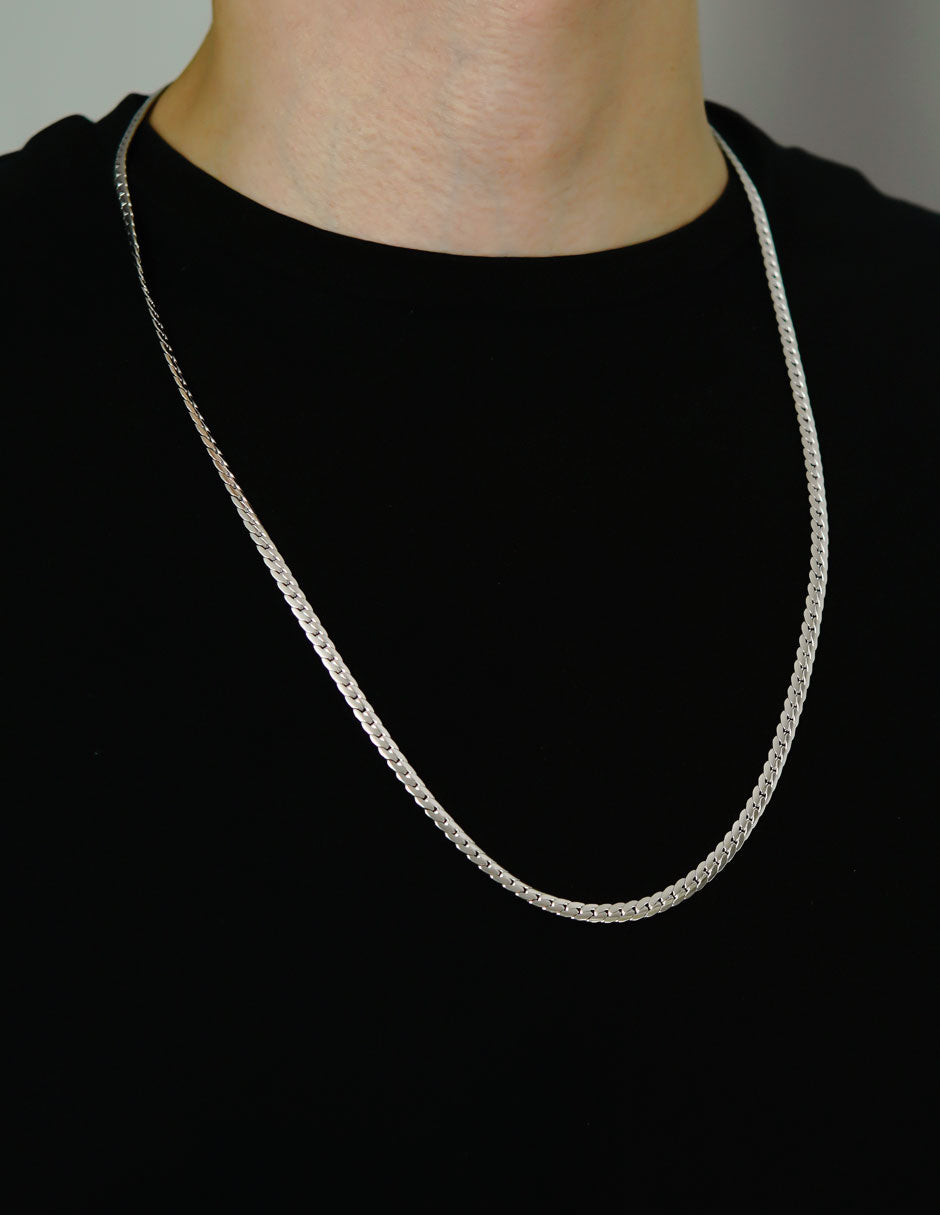 Cadena cubana Flat | 5MM