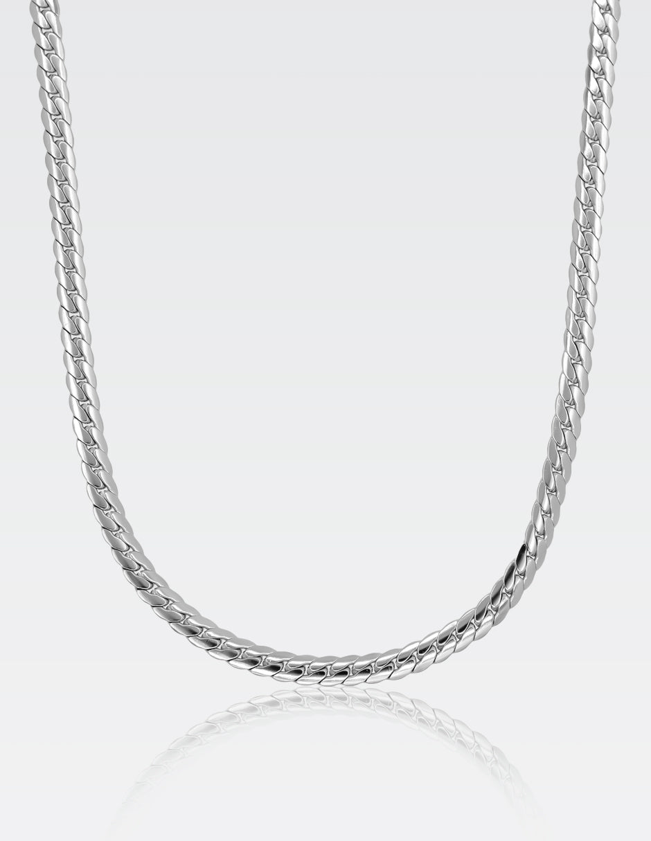 Cadena cubana Flat | 5MM