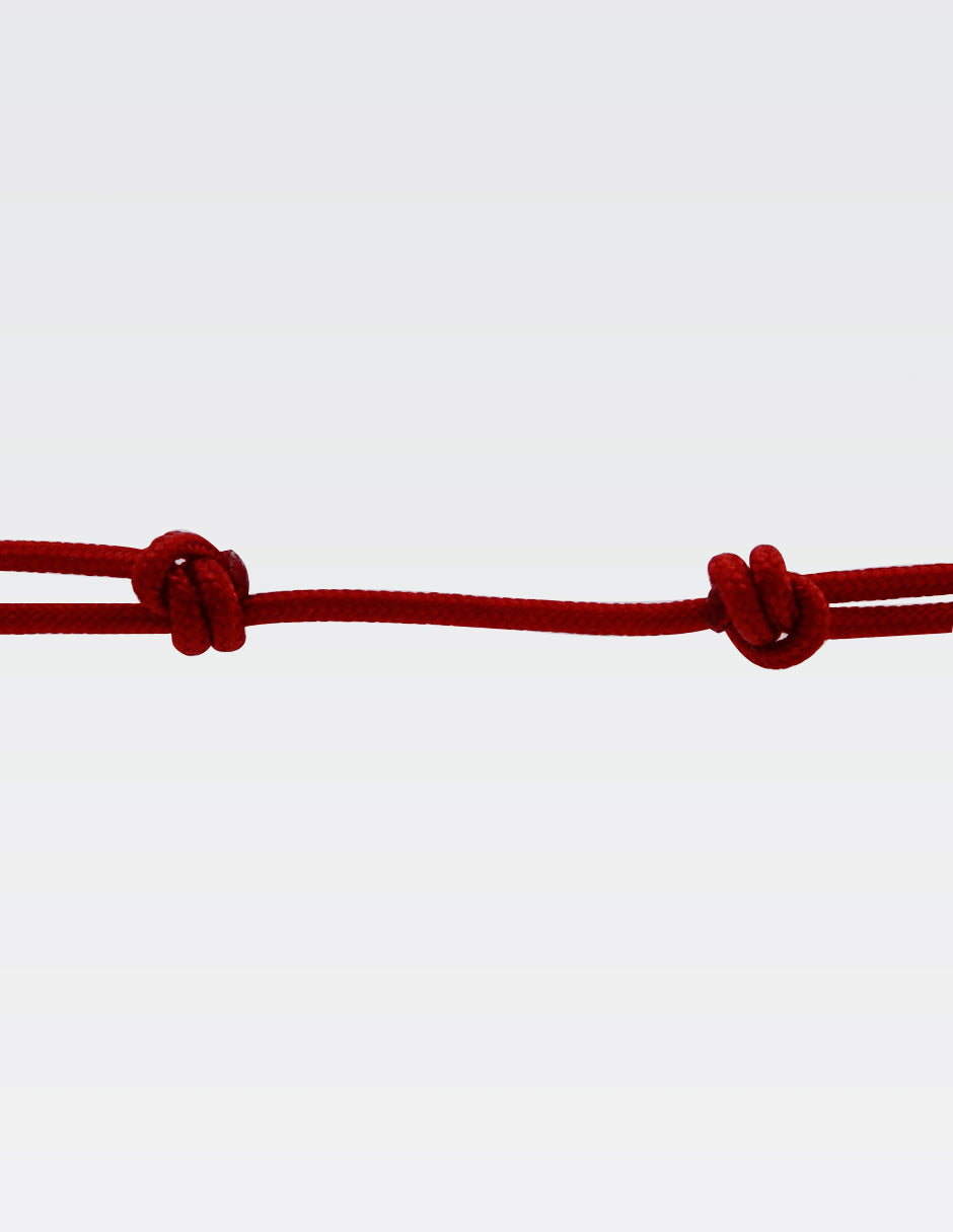 Pulsera Llave San Benito Hilo Rojo  | Ajustable | Dije de Plata.925 | Zirconia
