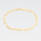 Pulsera Cartier | Chapa de Oro 14K | 21CM · 5MM