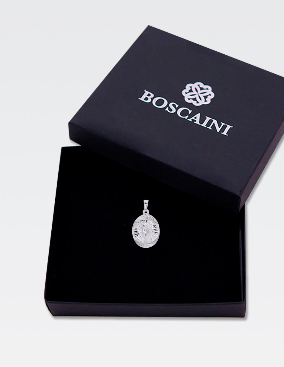 Dije de Plata .925 | Divino Rostro | 3.2CM de Altura 1.3CM Ancho