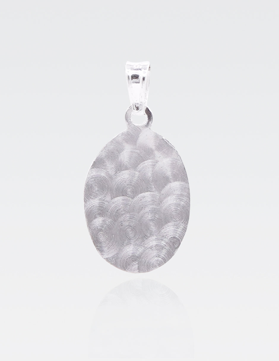 Dije de Plata .925 | Virgen de Guadalupe | 2.7 CM Altura 1.4CM Ancho