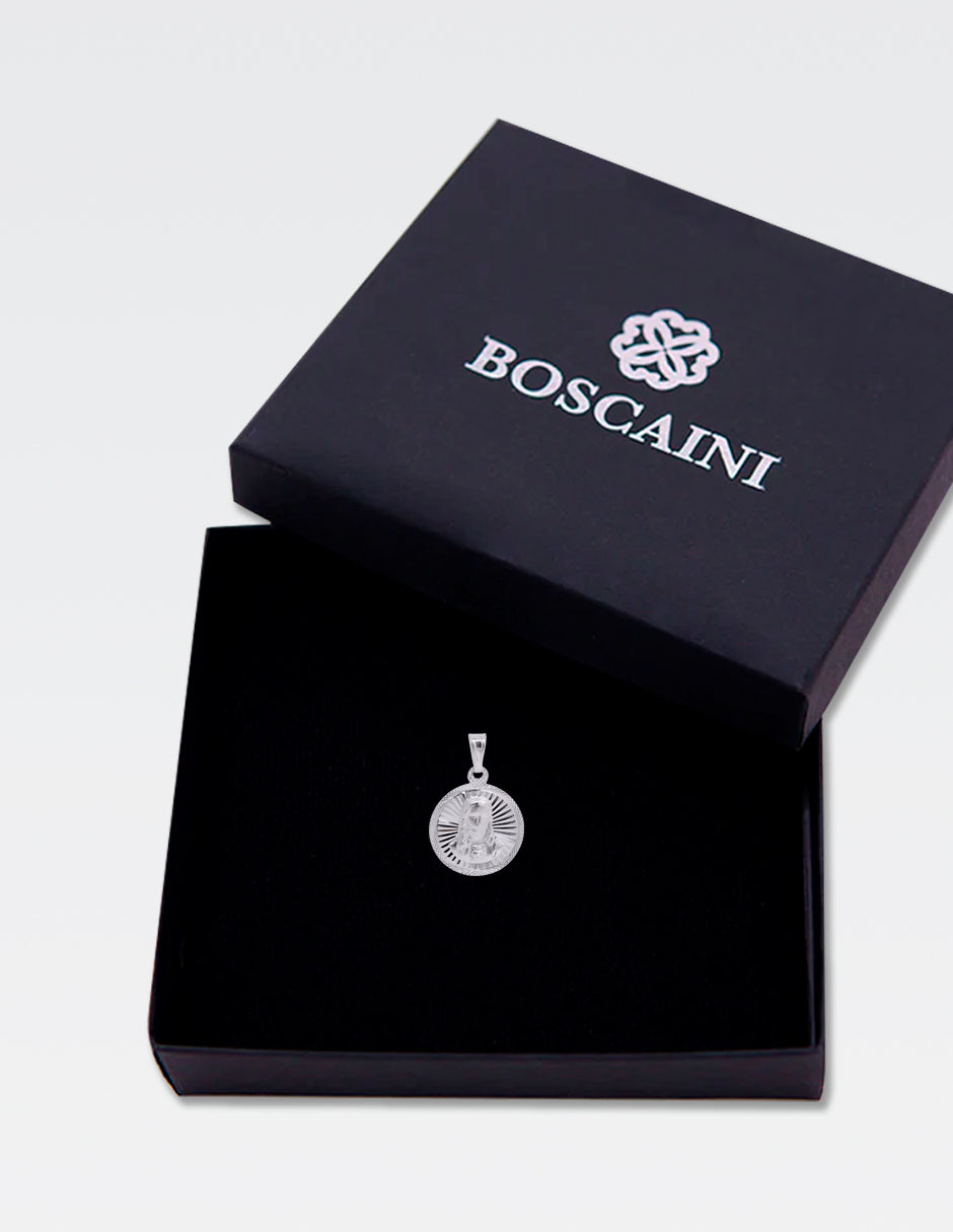 Dije de Plata .925 | Sagrado Corazón | 2.2 CM de Altura 1.4 CM Ancho