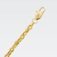 Cadena 'Coffee Beans' | Chapa de Oro 14K | 60CM · 5MM