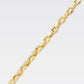 Cadena 'Coffee Beans' | Chapa de Oro 14K | 60CM · 5MM